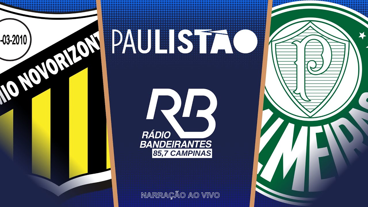 🔴 Novorizontino x Palmeiras - Campeonato Paulista - 20/01/2026 - Com Rogerio Assis