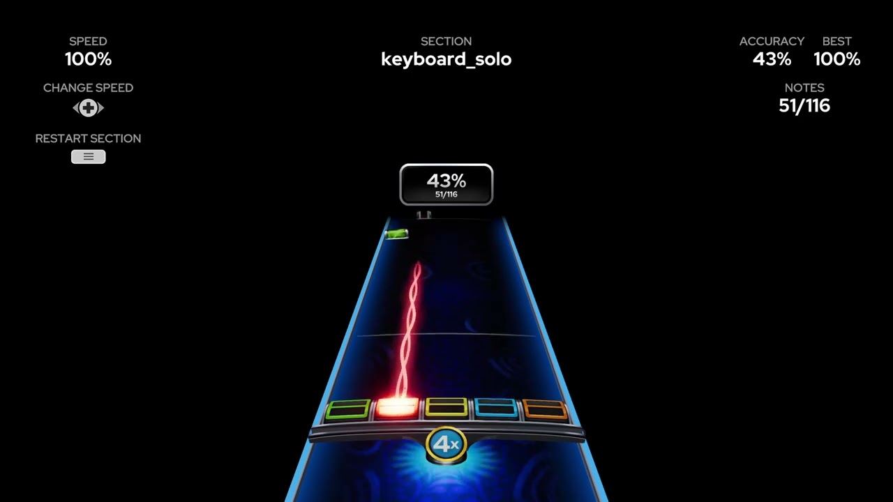 teh curse solo keyboard