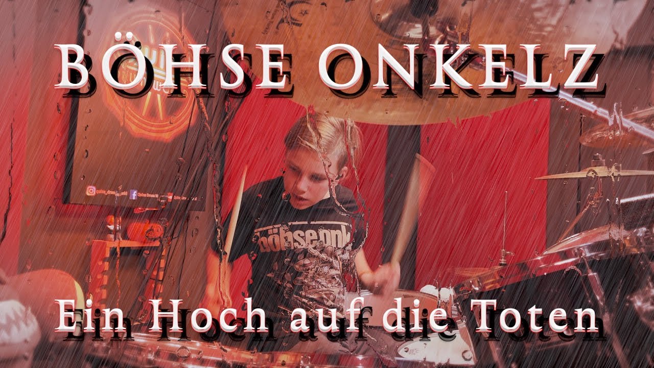 Drum Cover / Ein Hoch auf die Toten - B&ouml;hse Onkelz / by Quentin (11) / Halloween-Special