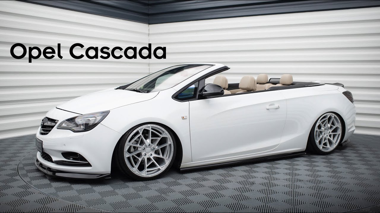 Opel Cascada (2013 - 2019) | Maxton Design Splitter Set | Presentation #337