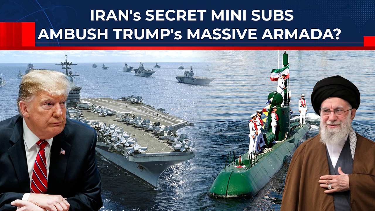 US Spooked By Khamenei's New Traps? Iran Deploys 20+ Ghadir Mini Subs To Ambush Trump's Warships