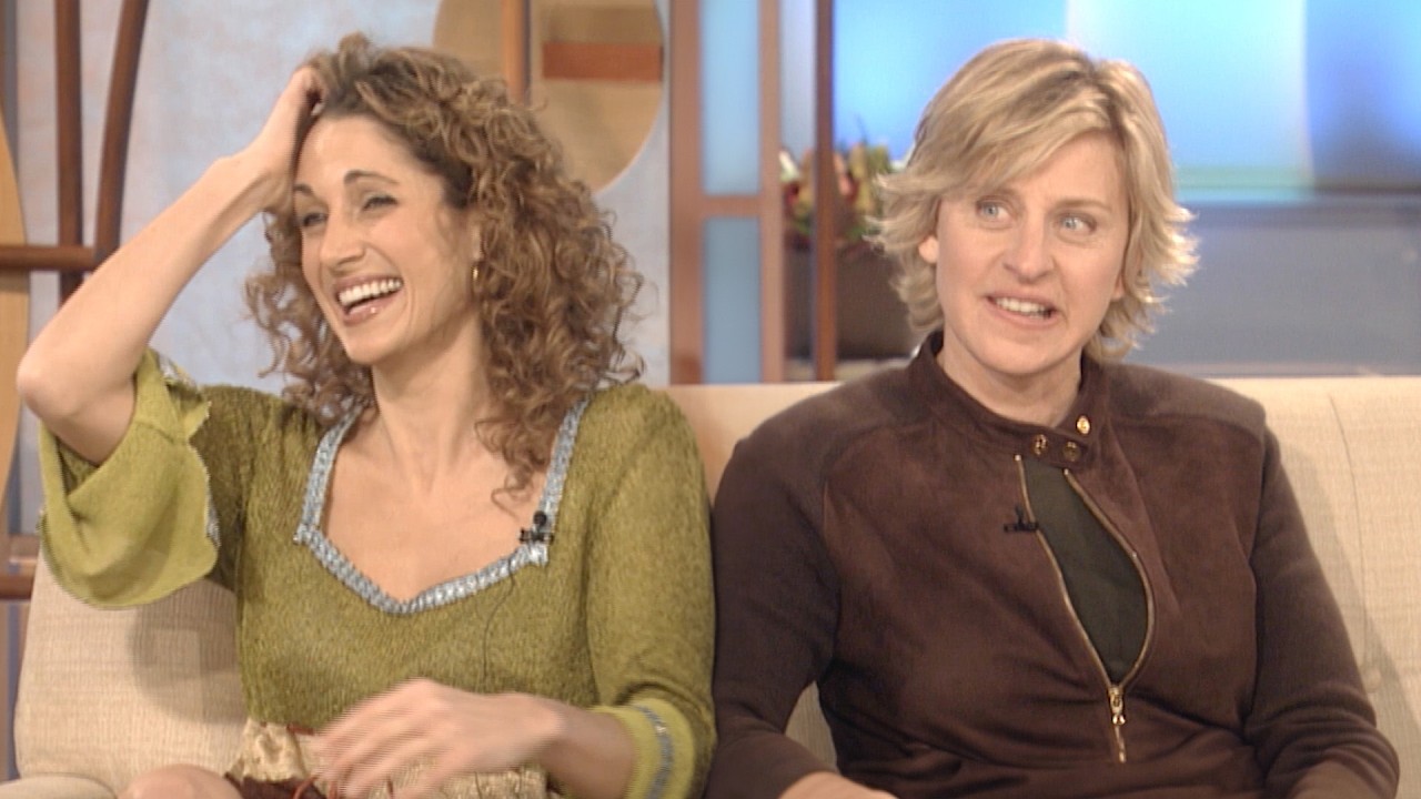 Melina Kanakaredes Teaches Ellen a Greek Dance!