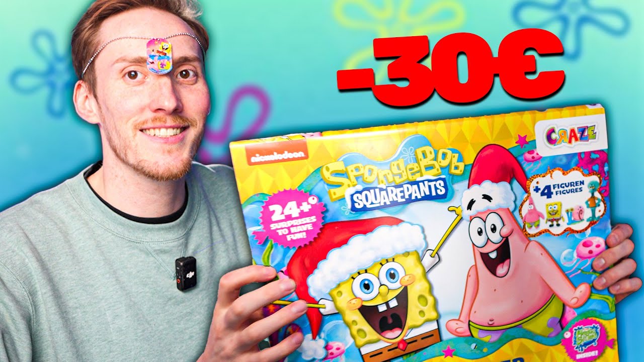 Komplette ENTTÄUSCHUNG!!! - Der Spongebob Schwammkopf Adventskalender 2024