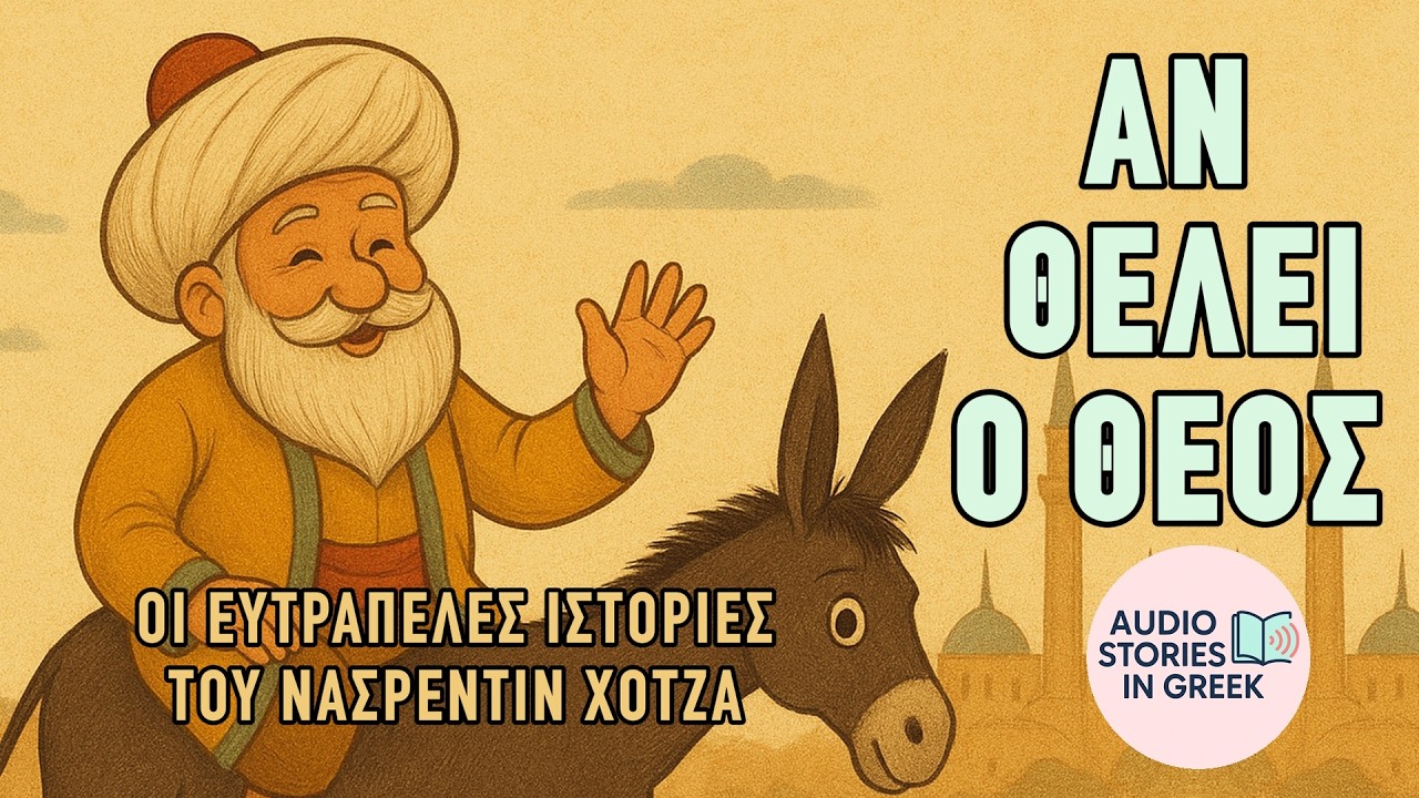 ΑΝ ΘΕΛΕΙ Ο ΘΕΟΣ - Αφήγηση ιστορίας (Οι Ευτράπελες Ιστορίες του Νασρεντίν Χότζα)