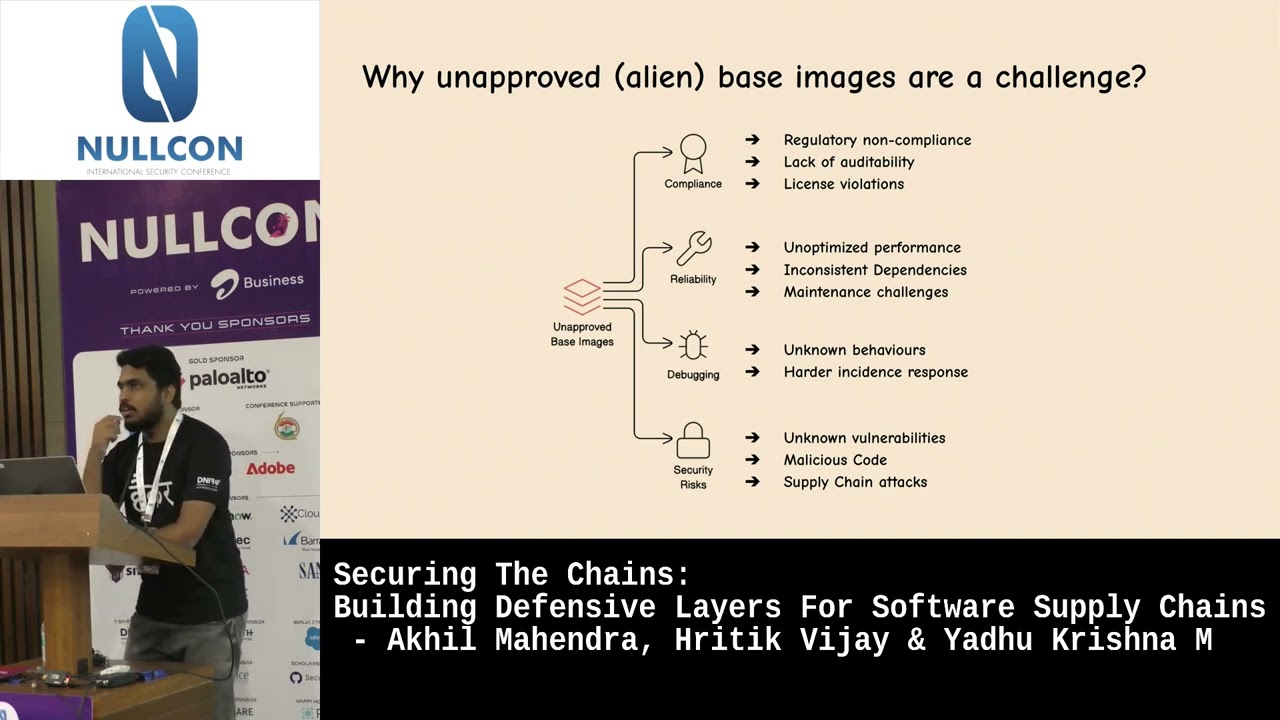 Nullcon Goa 2025: Обеспечение безопасности цепочек поставок: создание защитных уровней для цепоче...