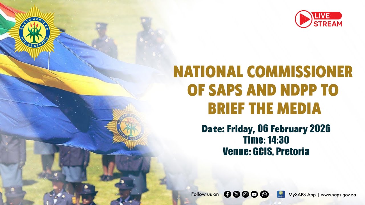 NATIONAL COMMISSIONER OF SAPS AND NDPP TO BRIEF MEDIA