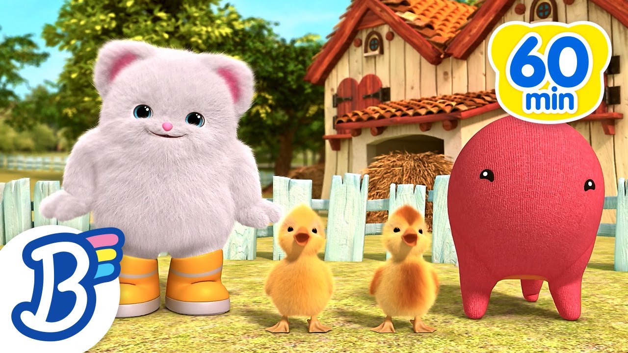 Six Little Ducks + More Badanamu Animal Songs | Kids Dance Songs & Videos