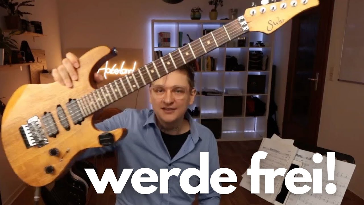Endlich musikalisch frei auf der E-Gitarre!
