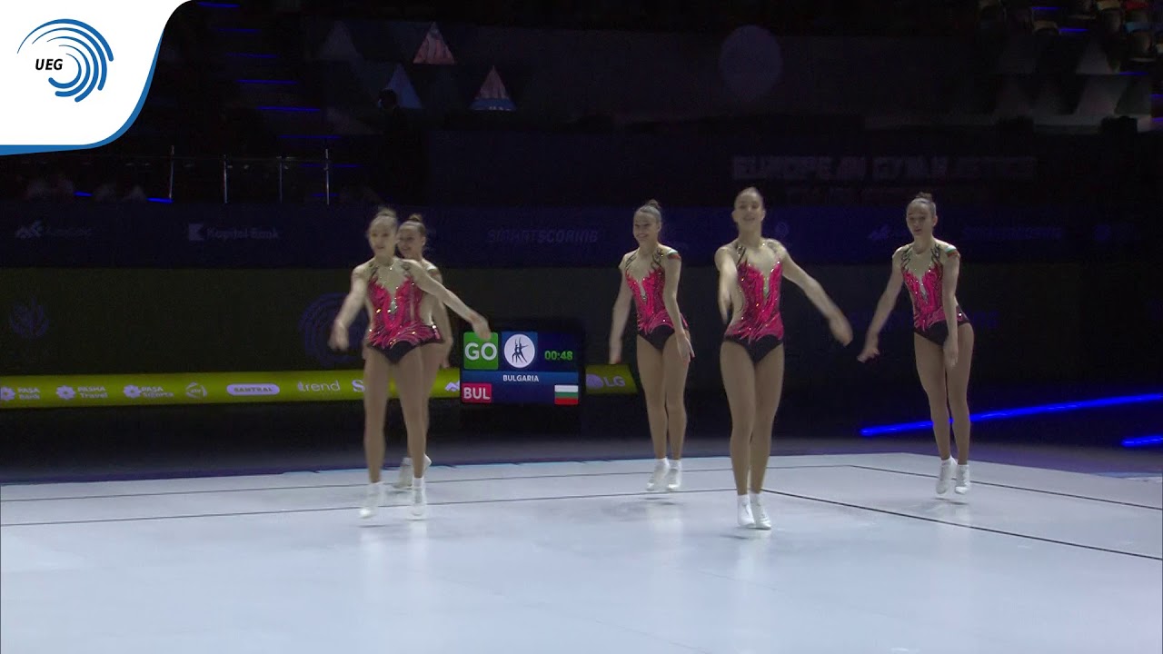 Bulgaria - 2019 Junior Aerobics Europeans, groups final