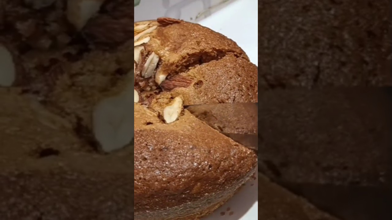 Almond cake recipe ab Ghar mei banaye #cooking #food #Nikki videos864
