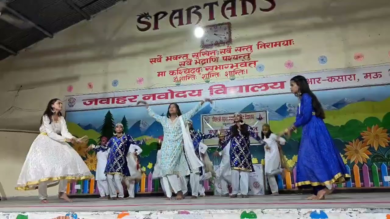 Jnv Mau kala Utsav Program 