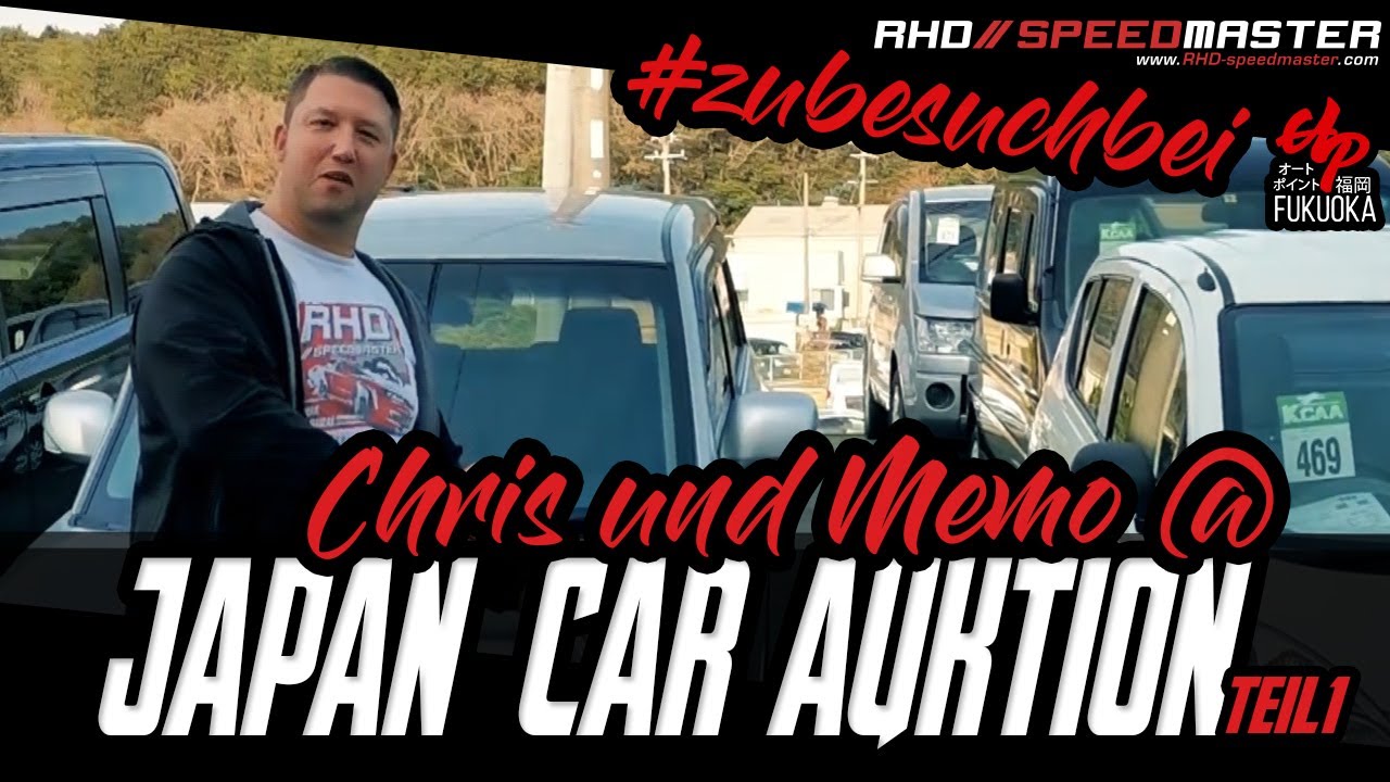 RHD//Speedmaster - auf dem Auto Auktionsgelände in Japan Teil 1