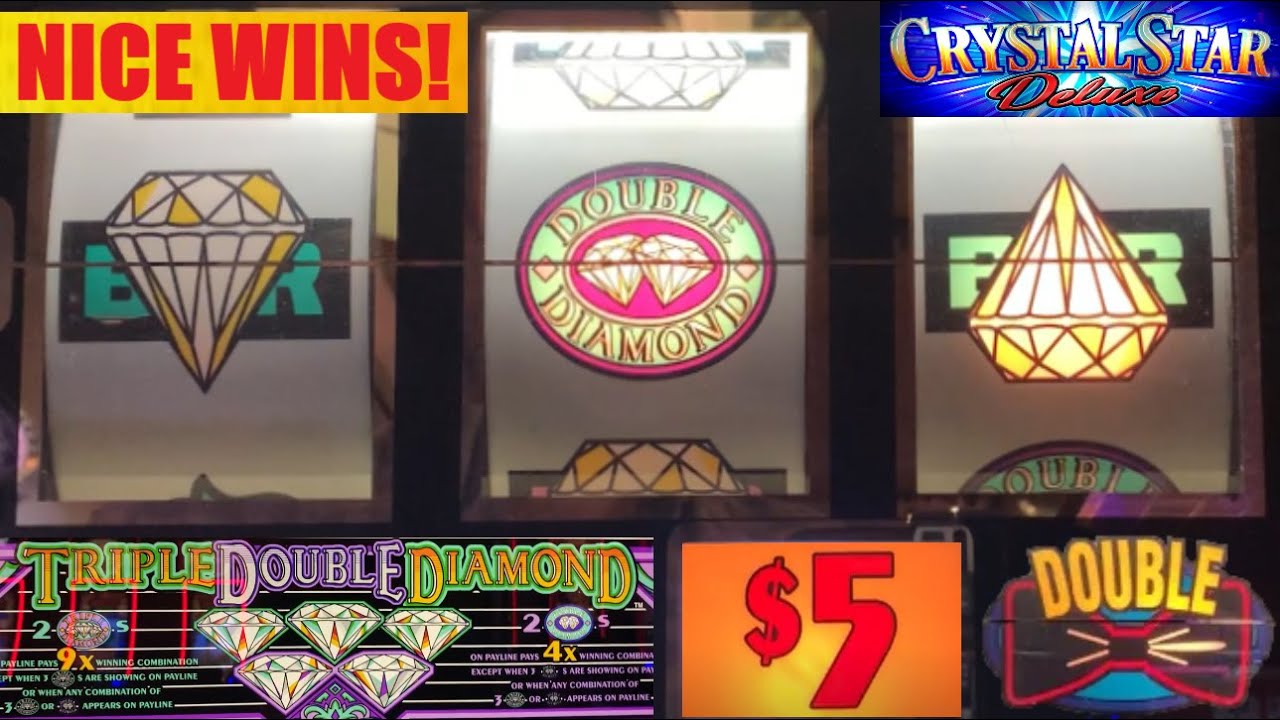 Оба слота класса Deluxe пользовались огромной популярностью! Crystal Star Deluxe + Double Diamond...