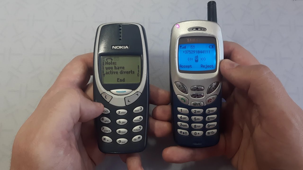 Nokia 3310 vs Samsung R210S incoming and outgoing calls