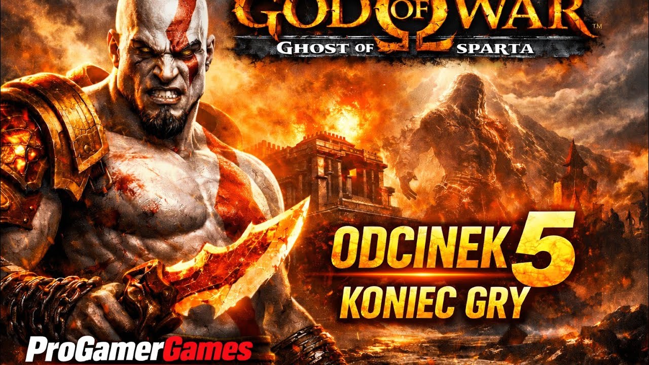 God Of War:Ghost Of Sparta Odc.5 [Gameplay iPhone 13 Emulator PPSSPP] *Koniec Gry*