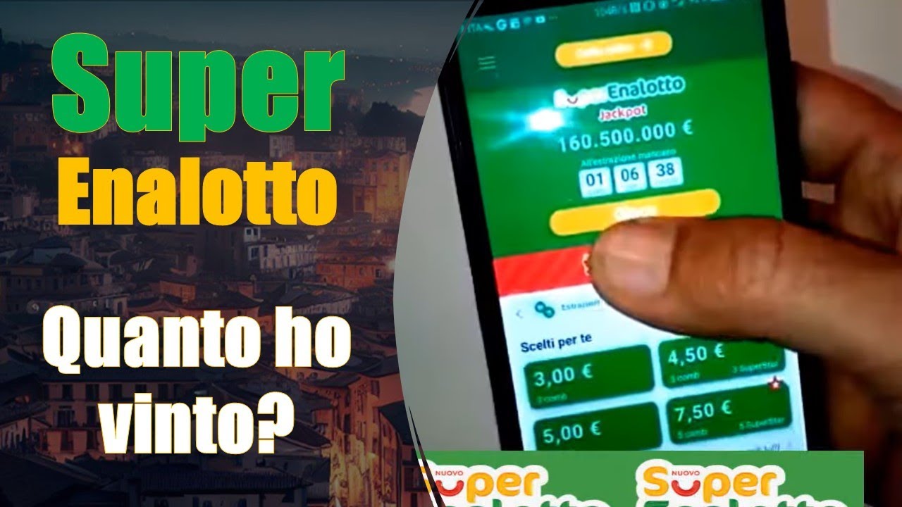 Super Enalotto Sistemino - Quanto ho vinto?