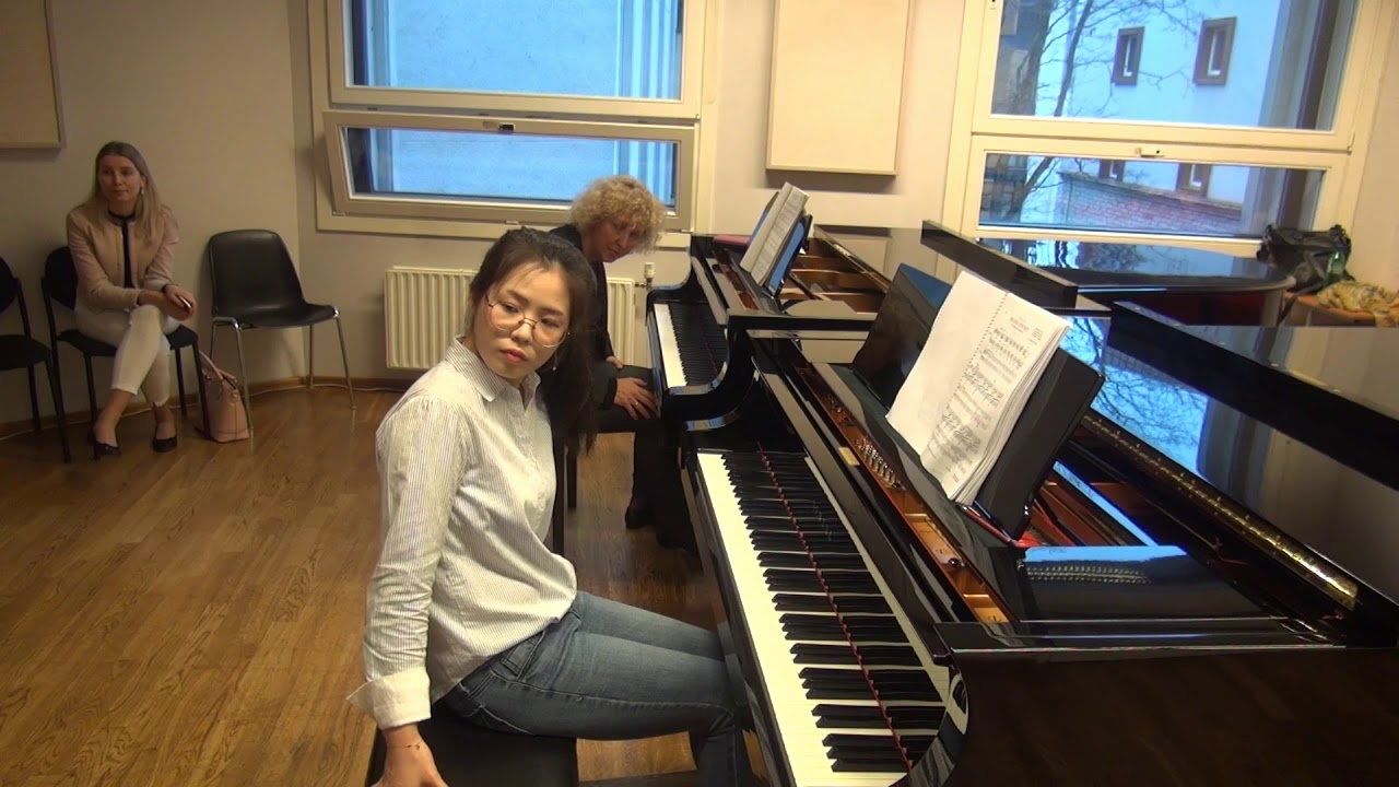 22.11.2018 Mira Marchenko's master-classes: Min Young Yoon, EAMT, Tallinn, Estonia