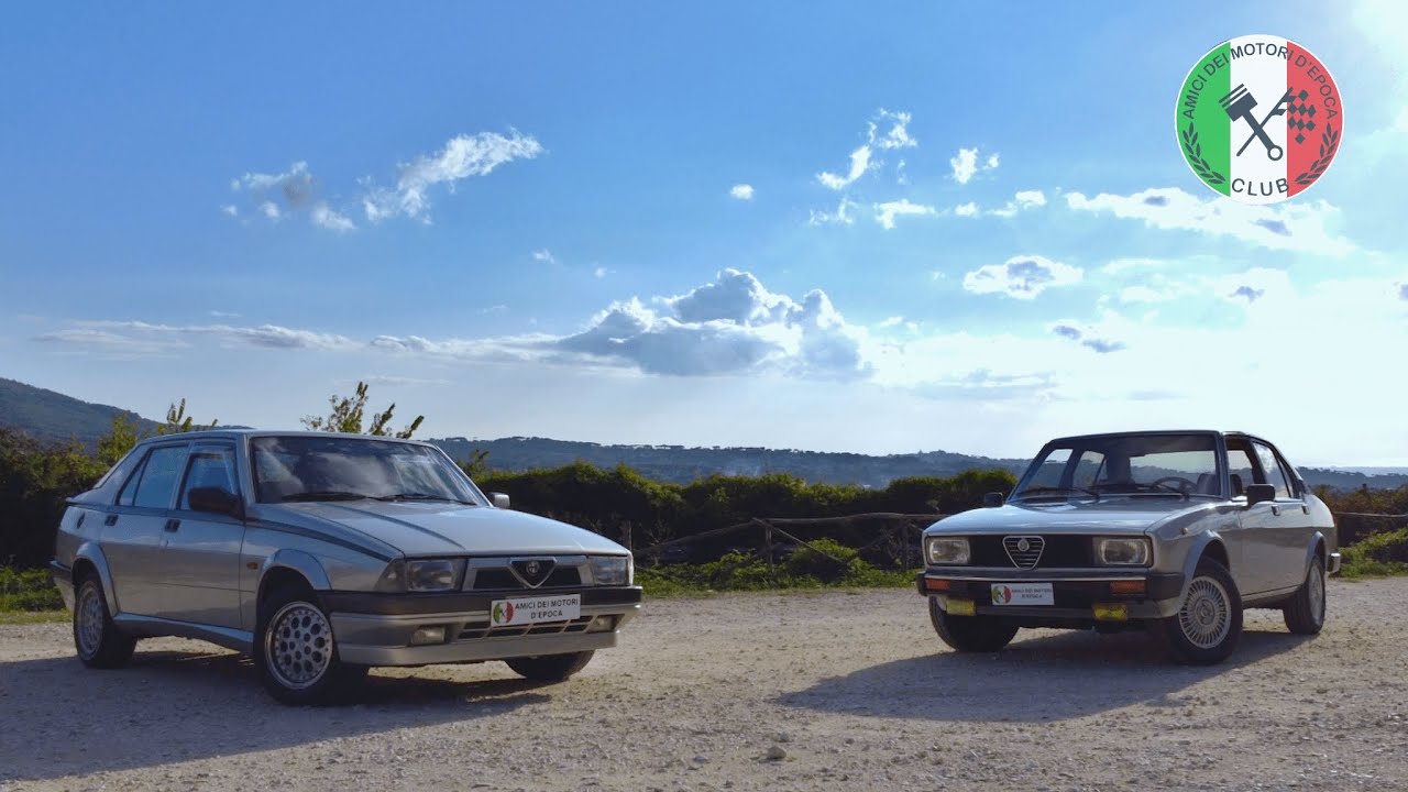 ALFETTA E 75 - L'INIZIO E LA FINE DI UN MITO