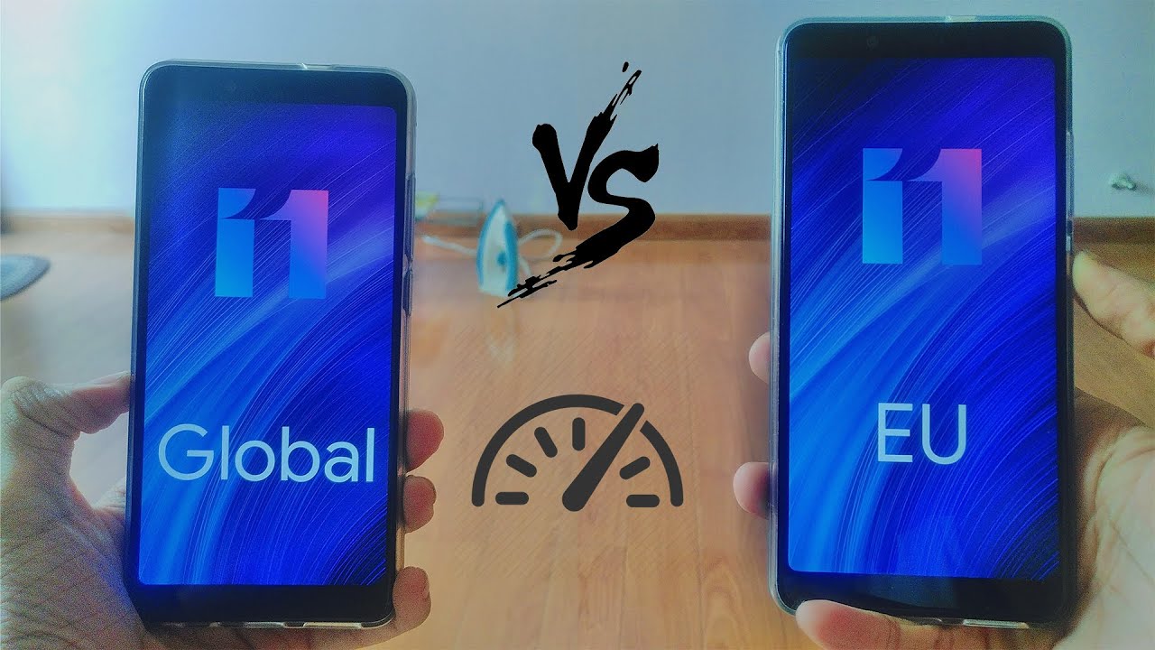 MIUI 11 Global vs MIUI 11 EU on Redmi Note 5 Pro Speedtest Comparison