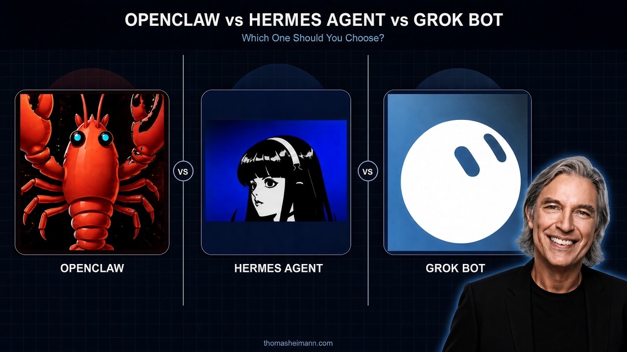 OpenClaw vs Hermes Agent vs Grokbot &mdash; Which One Should You Actually Use?