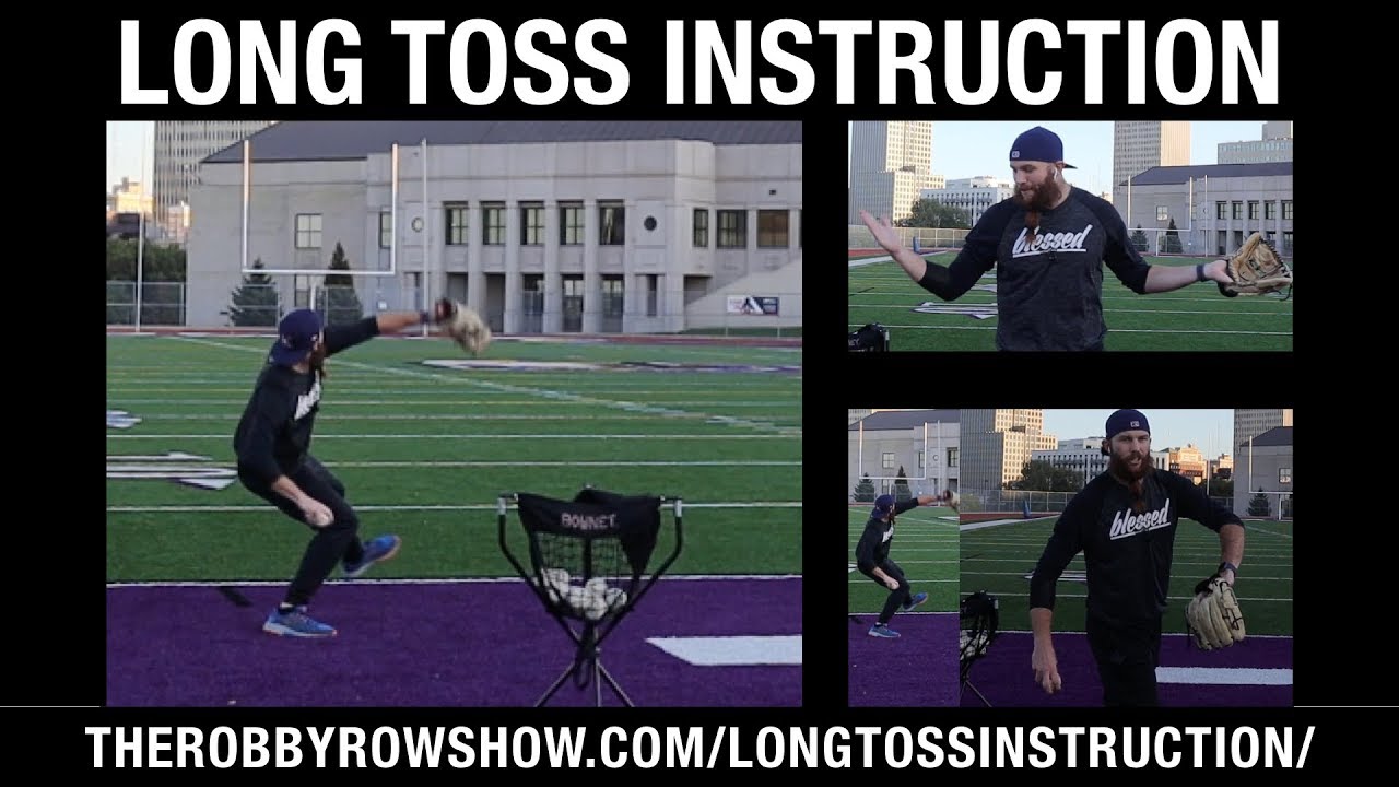 Long Toss Session + Instruction | ROBBY ROWLAND
