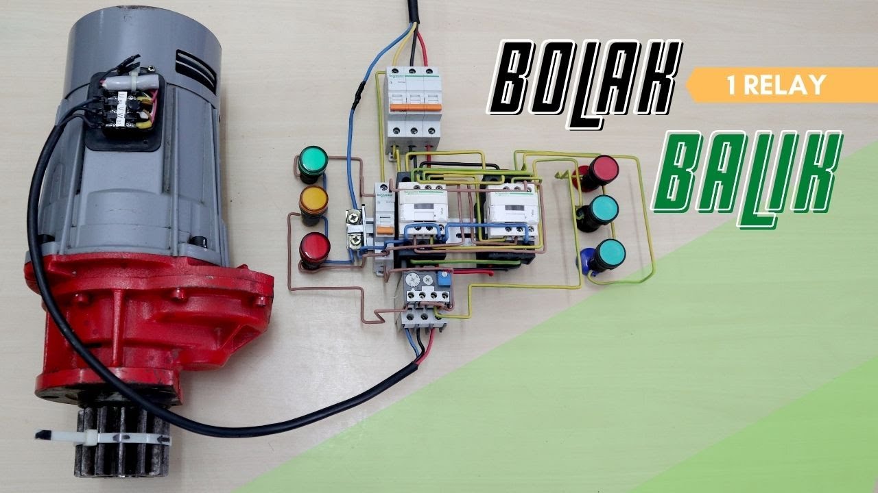 Pengawatan Bolak Balik 2 TOR VS 1 TOR (Thermal Overload Relay)