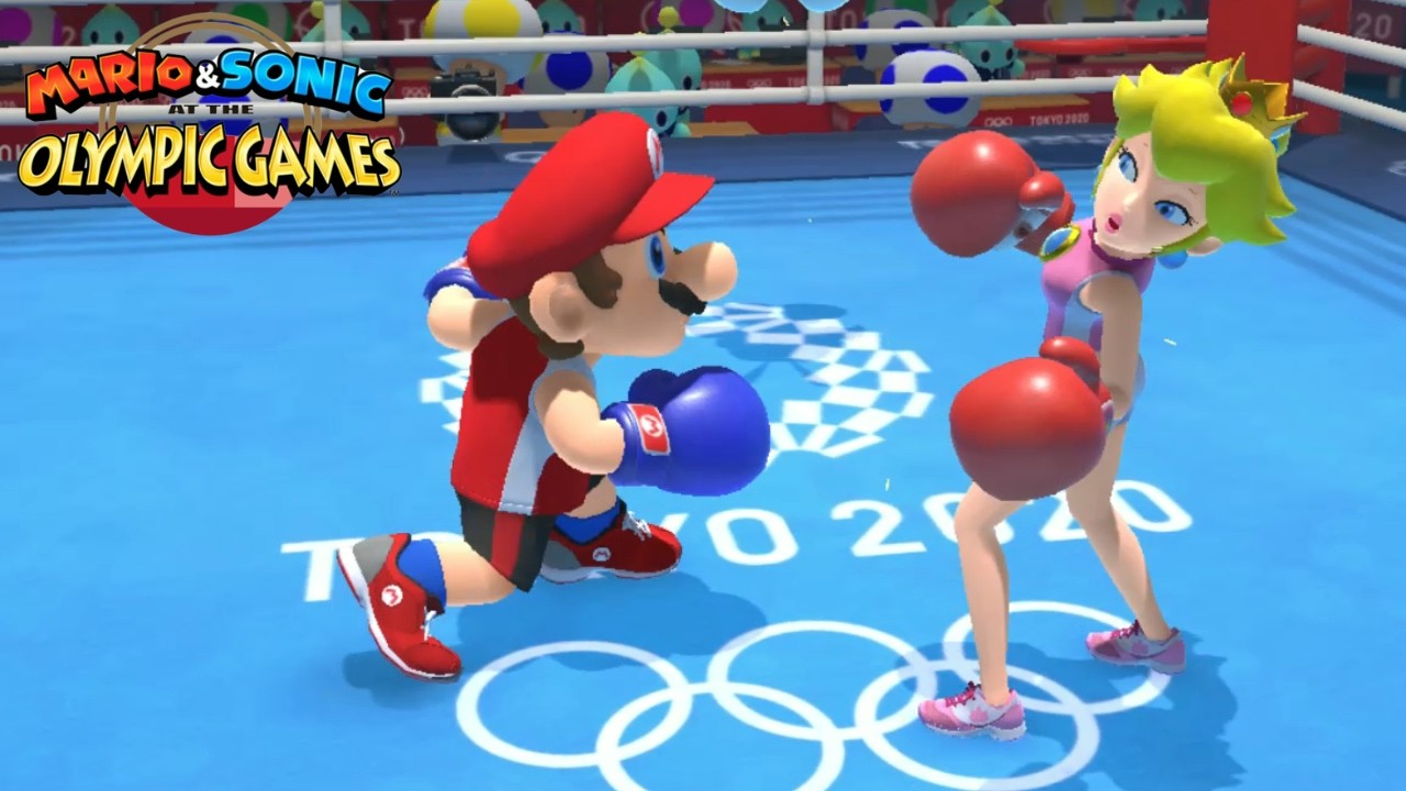 Boxing Hard Gameplay Mario & Sonic At The Olympic Games Tokyo 2020 Mario Siler Eggman Wario Waluigi