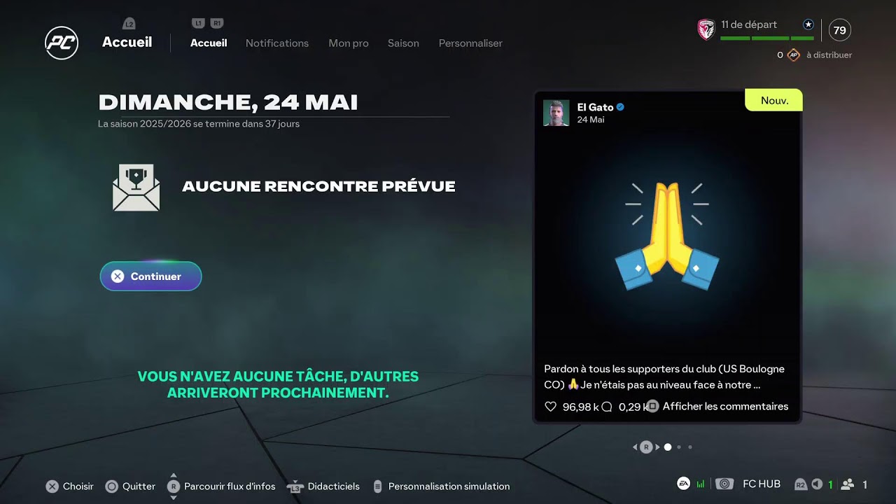 Carrière gardien (FC26) S1 EP4 Fin ...