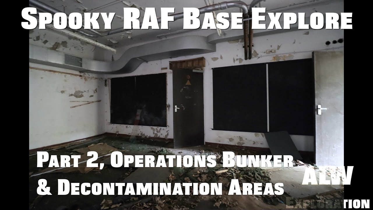 Spooky RAF Church Fenton. You won’t believe what we found in the Operational Bunker!