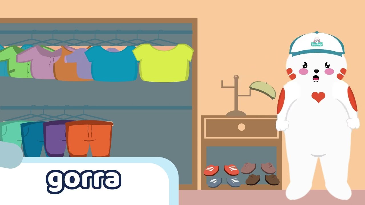 Aprende la ropa en español con Vinny! Learn the clothes in Spanish with Vinny!