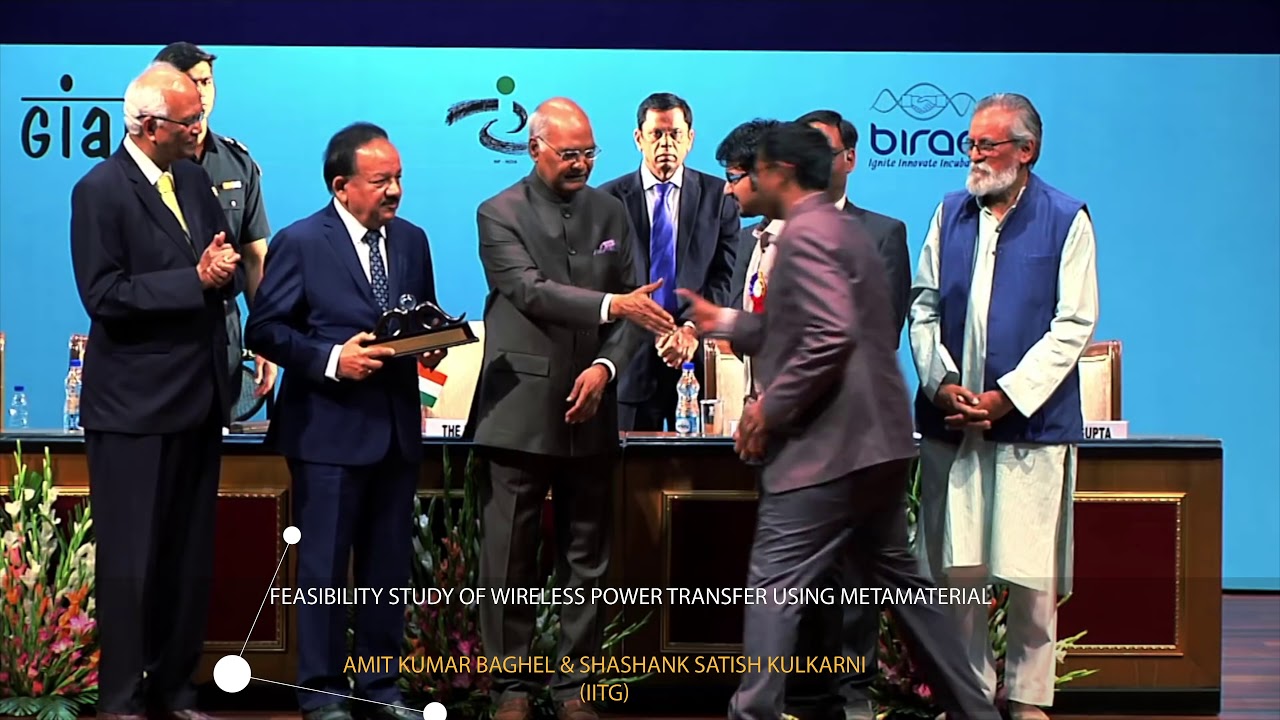 GYTI 2018 Awardee - Amit Kumar Baghel and Shashank Satish Kulkarni