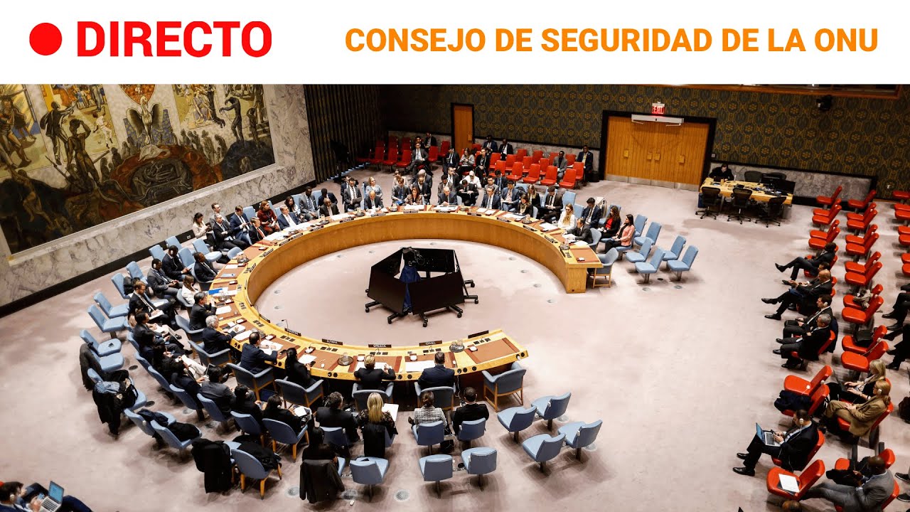 DIRECTO | EL CONSEJO DE SEGURIDAD DE LA ONU DEBATE LA SITUACIÓN EN GAZA