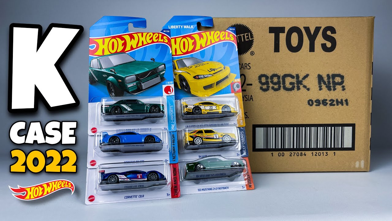 UNBOXING Hot Wheels - K Case 2022 with Super Treasure Hunt!