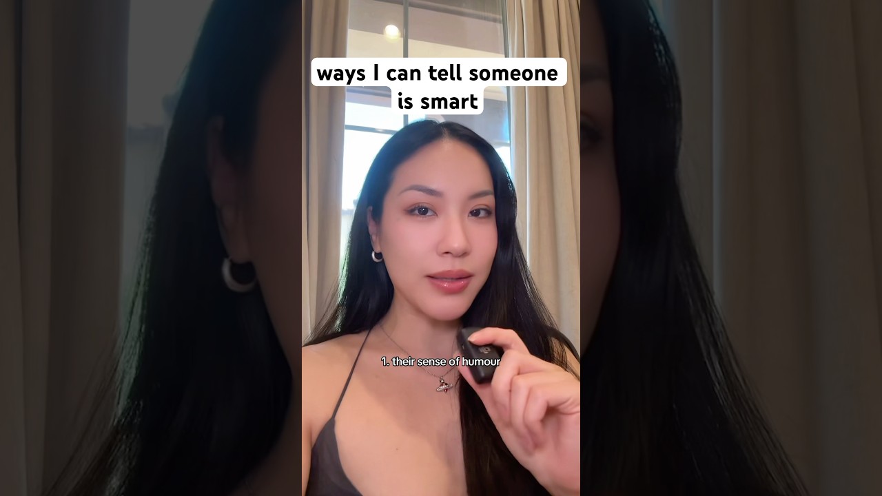 5 ways I can tell someone is SMART 👀 #mindset #intelligence #growthmindset #confidence #friends