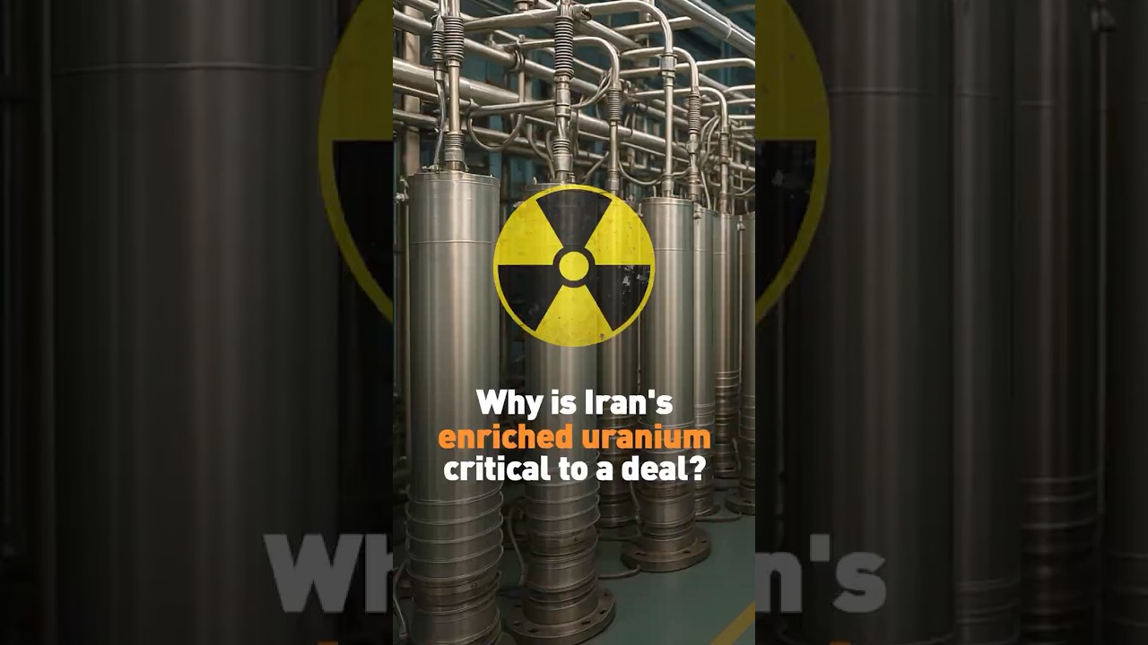 Why is Iran's enriched uranium critical to a deal?