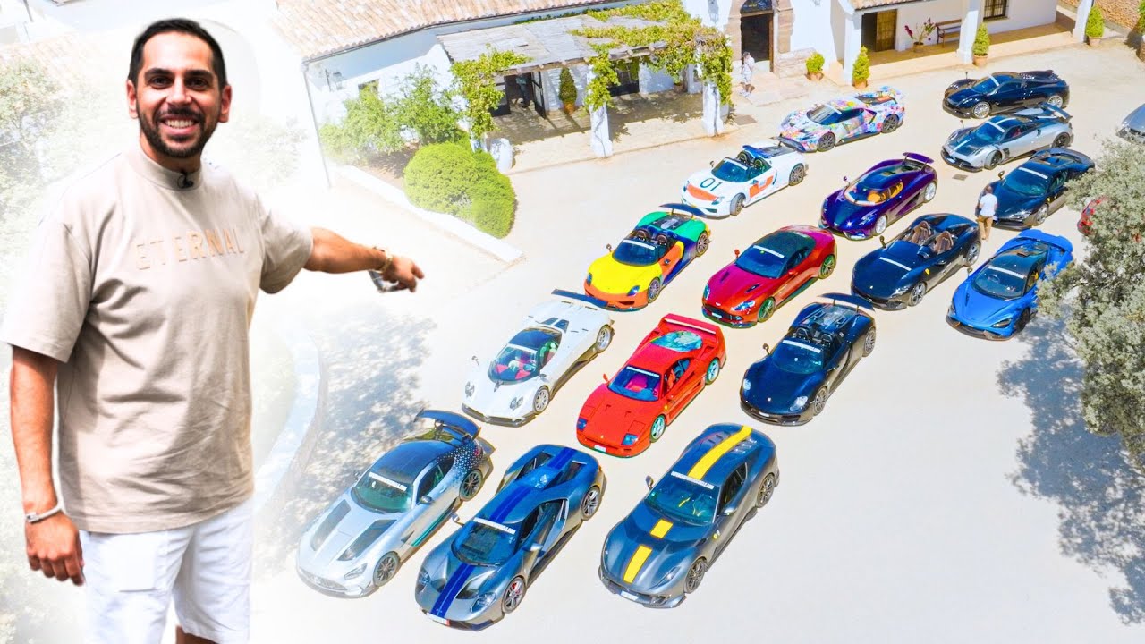 Day 1 SOC 2023 100 Million &euro; Hypercars arriving 🤯 Koenigsegg Pagani Bugatti Full line up video 💥