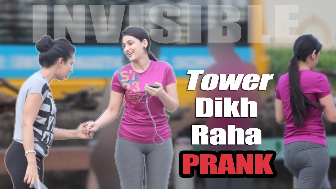 CRAZY INVISIBLE TOWER  PRANK IN INDIA - The Bakchod | Preeti