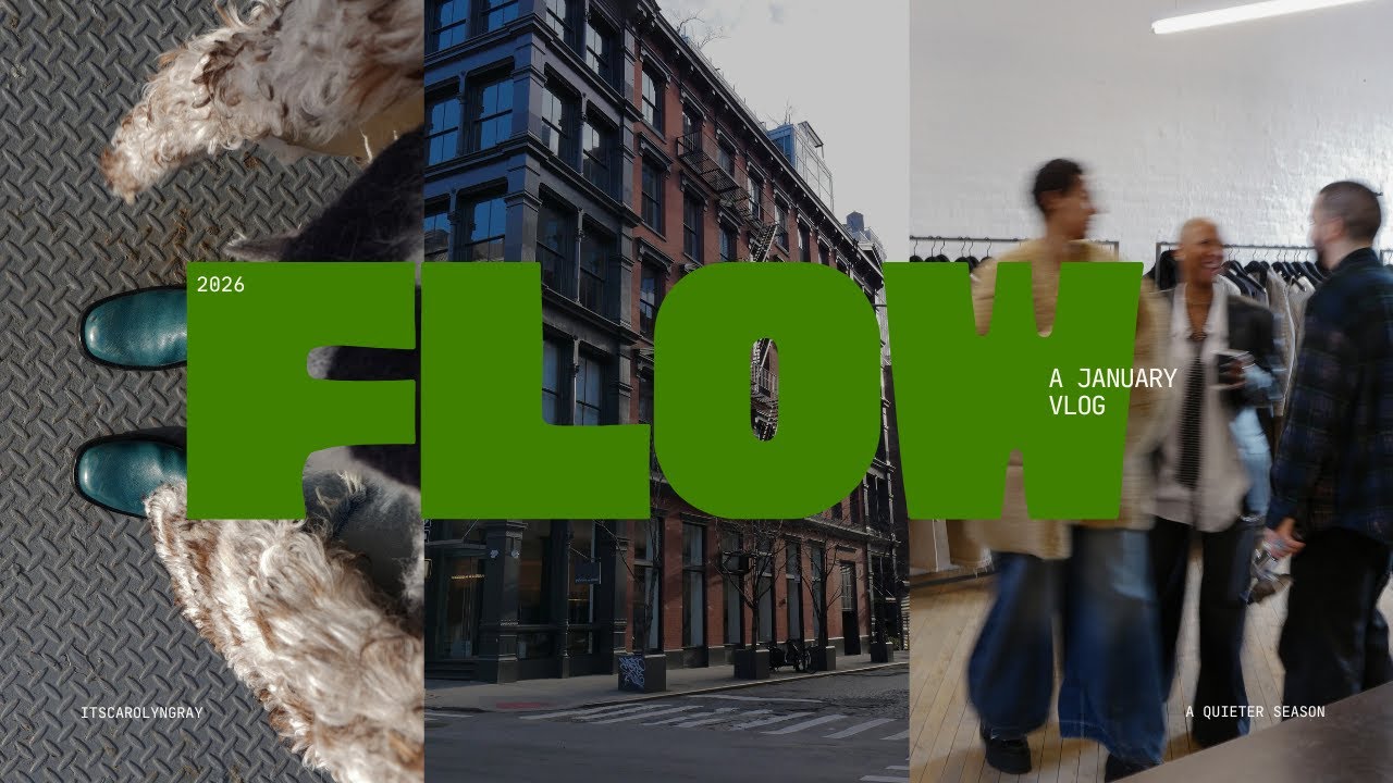FLOW | Fashion, Wellness & Real Life in January