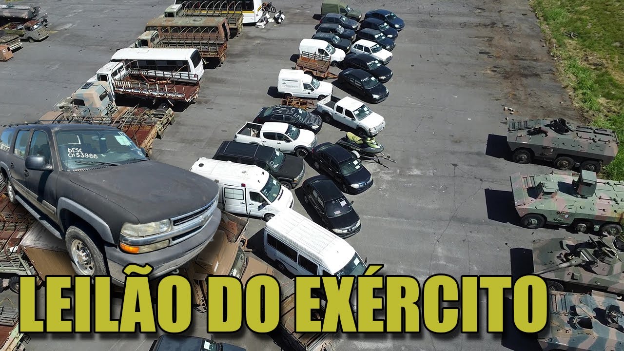 VISITEI UM LEILÃO DE VIATURAS DO EXÉRCITO NO RJ - BCMS