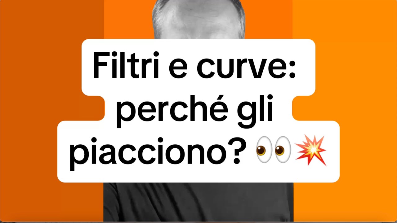AMA LE DONNE VERE, MA GUARDA SOLO I FILTRI.