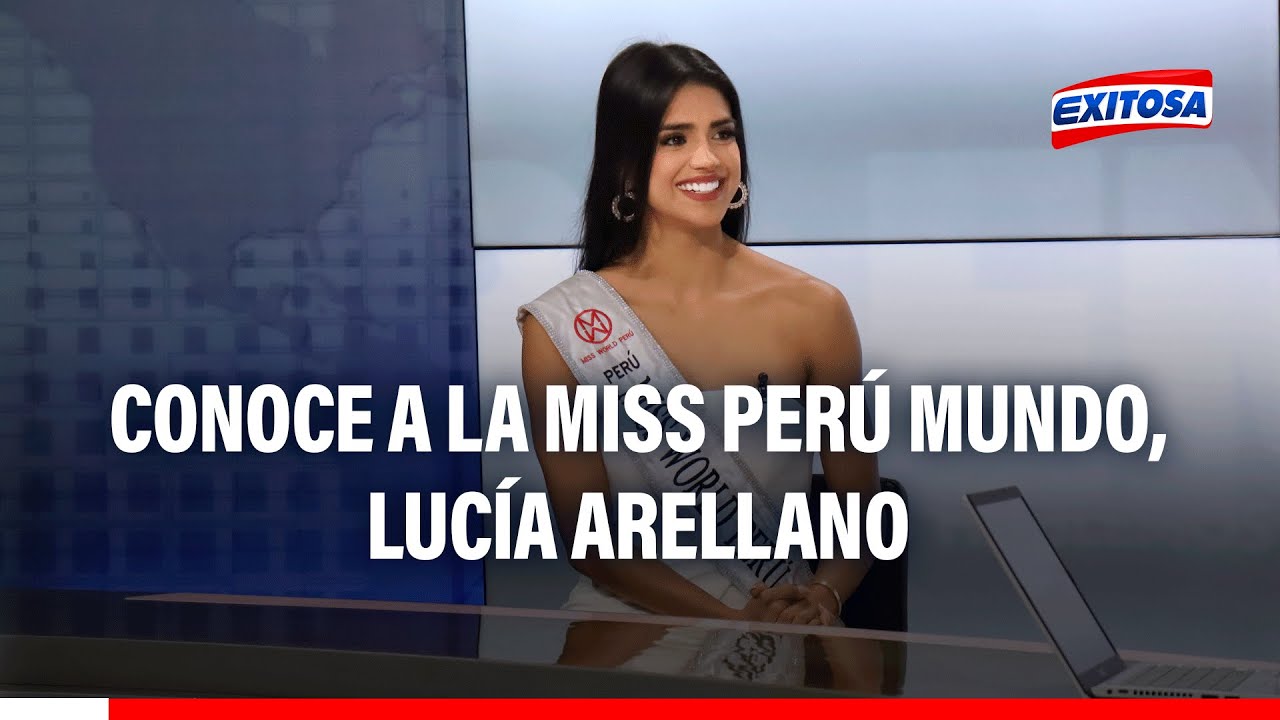 🔴🔵Lucía Arellano se prepara para representar a Perú y competir por la corona de Miss Mundo