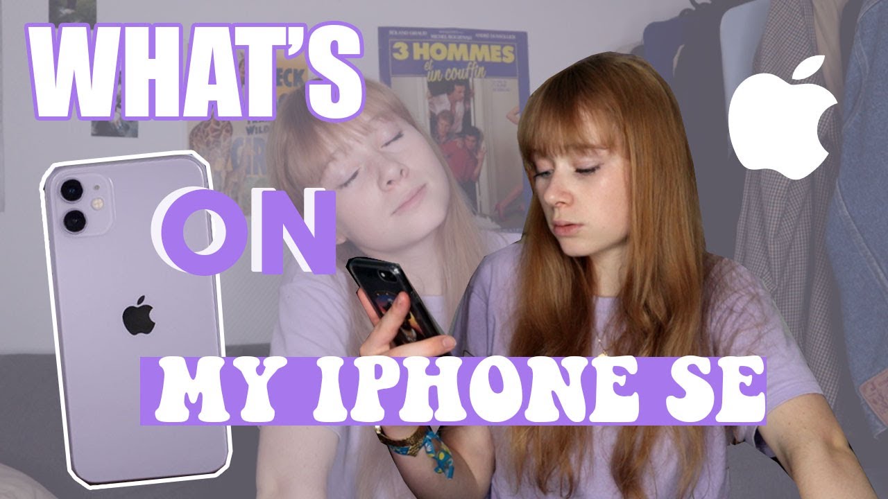WHAT'S ON MY IPHONE SE 2020 + comment je retouche mes photos instagram
