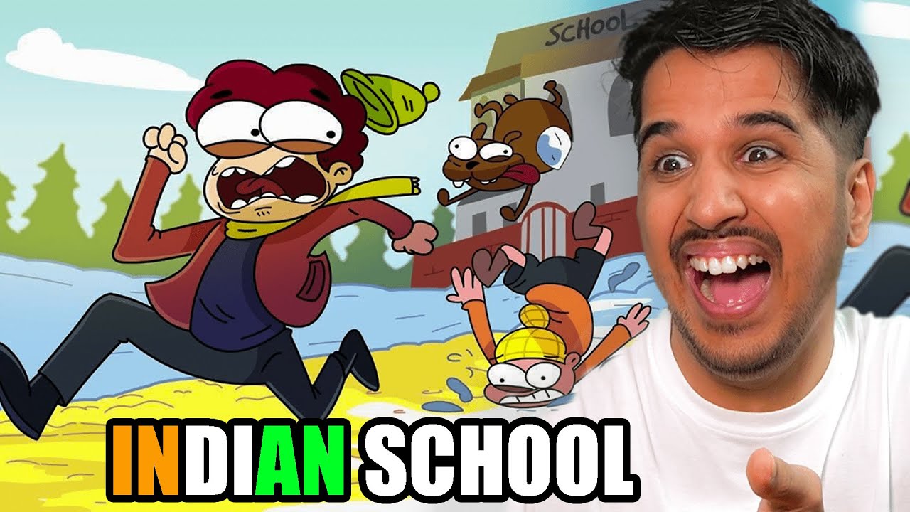 AmitBhai Reacting On INDIAN SCHOOL by @NOTYOURTYPE