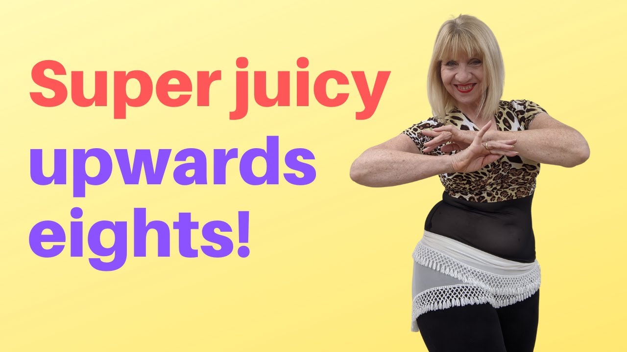 Belly dance figures of eight upwards mayas for beginners, intermediate and advanced