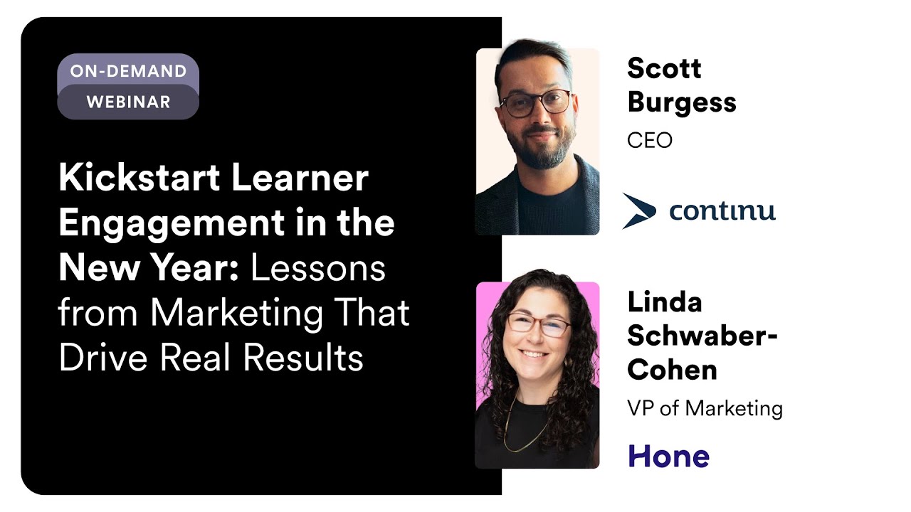 Kickstart Learner Engagement in the New Year: Lessons from Marketing That Drive Real Results