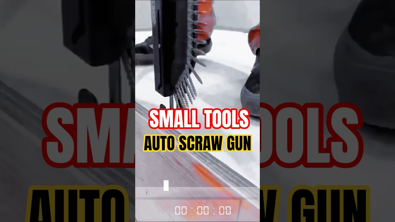 Auto Screw Gun: Small Tool, Big Role in Construction and Carpentry