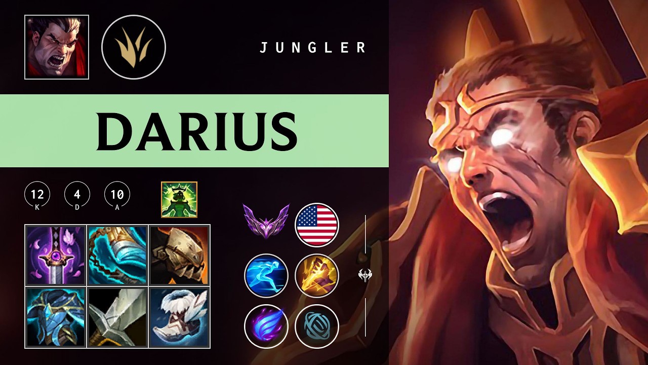 Darius Jungle vs Ivern - NA Master Patch 26.03