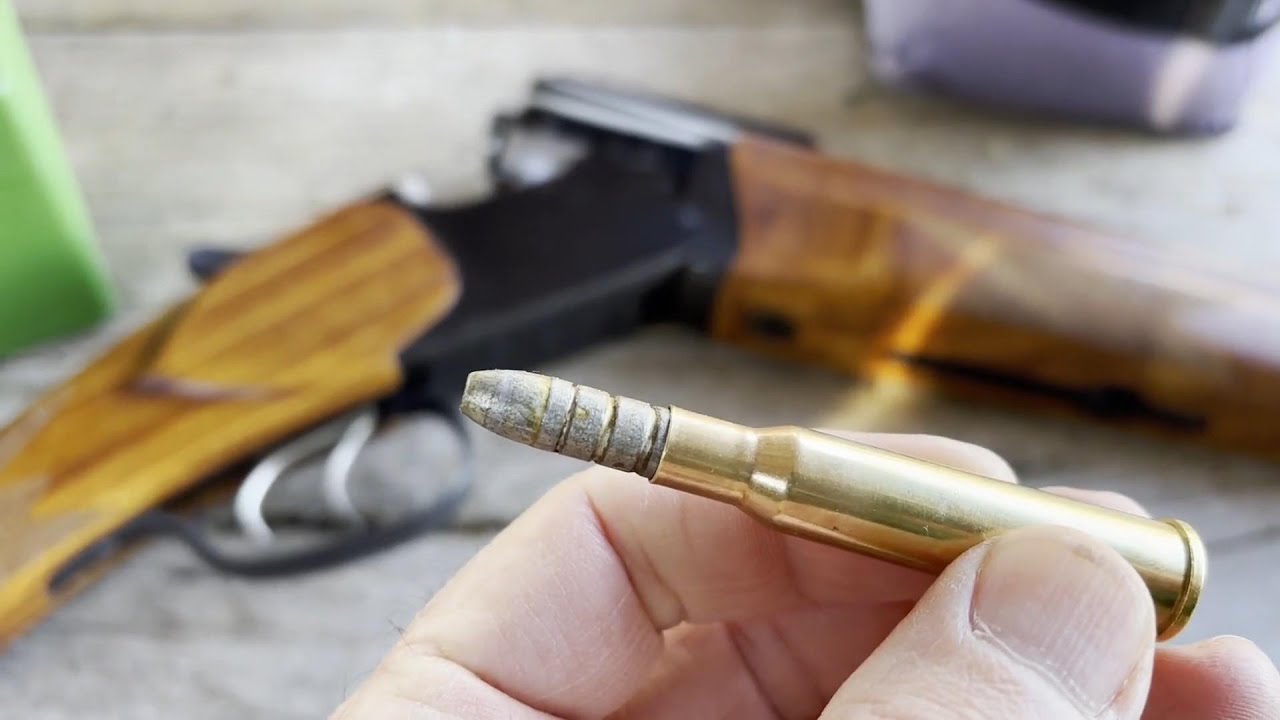 Тестирование литой пули RCBS 28-168-FN в калибре 7x57R (уникальный порох)