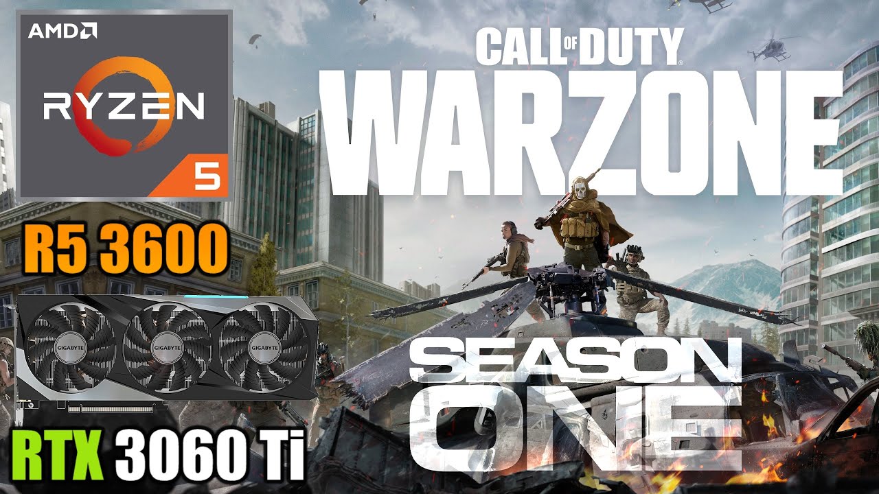 Call of Duty: Warzone - RTX 3060 Ti + R5 3600 - 1080p, 1440p & 4K - High & Low Settings - Season 1