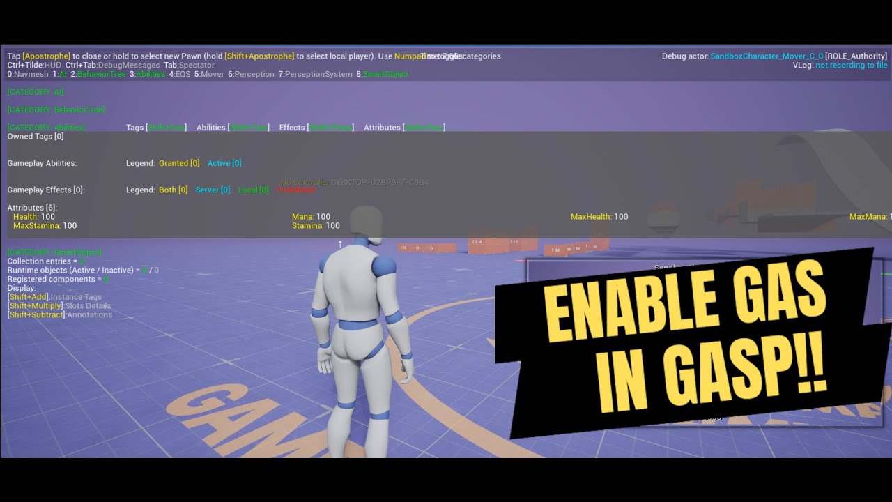 Unreal Engine 5.7: Да, можно разместить систему игровых способностей в GASP.